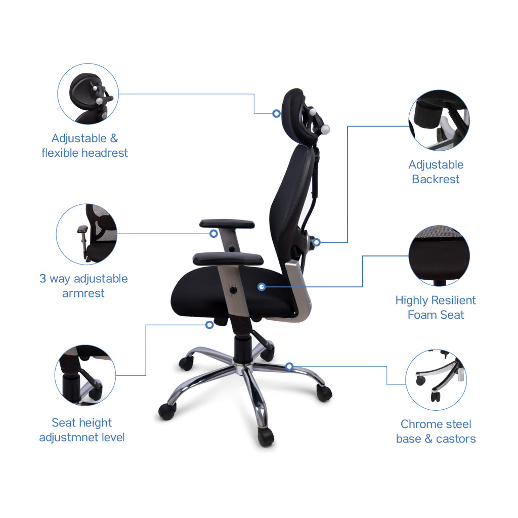 BackGood High Back Office Chair