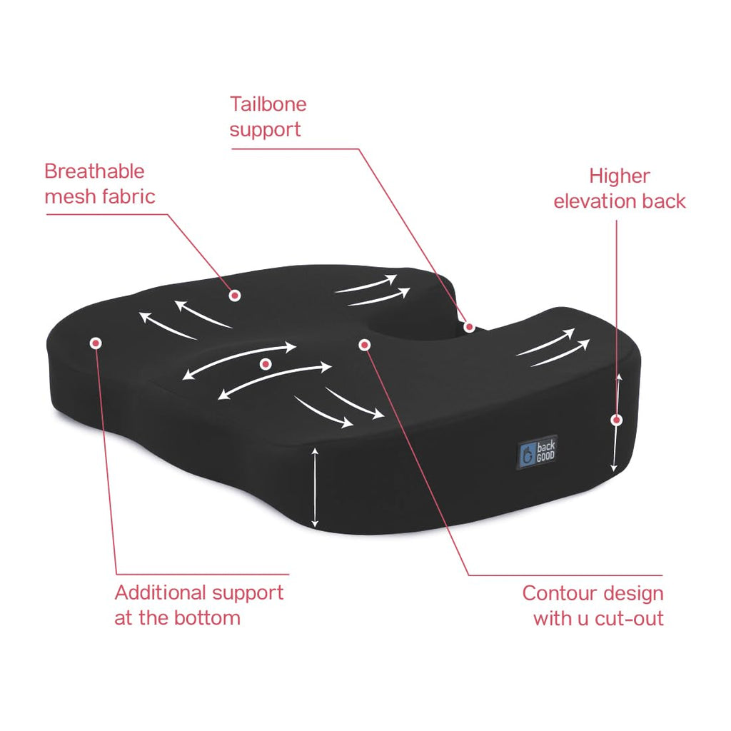 BackGood Coccyx Seat Cushion
