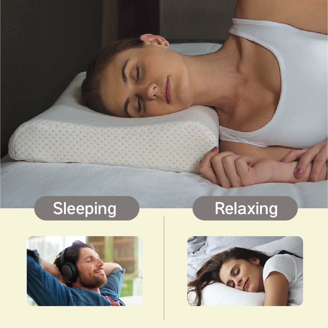 BackGood Orthopedic Cervical Memory Foam Pillow