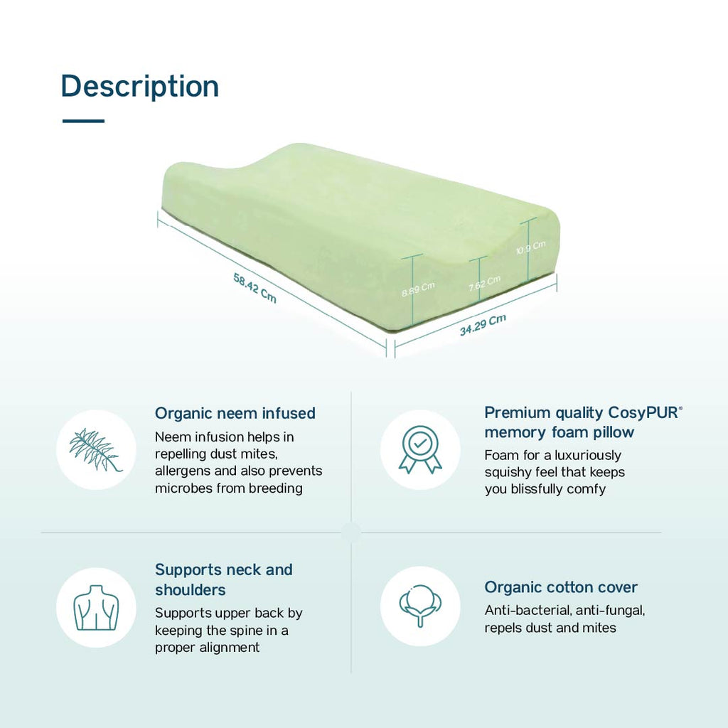 BackGood Organic Cervical Pillow