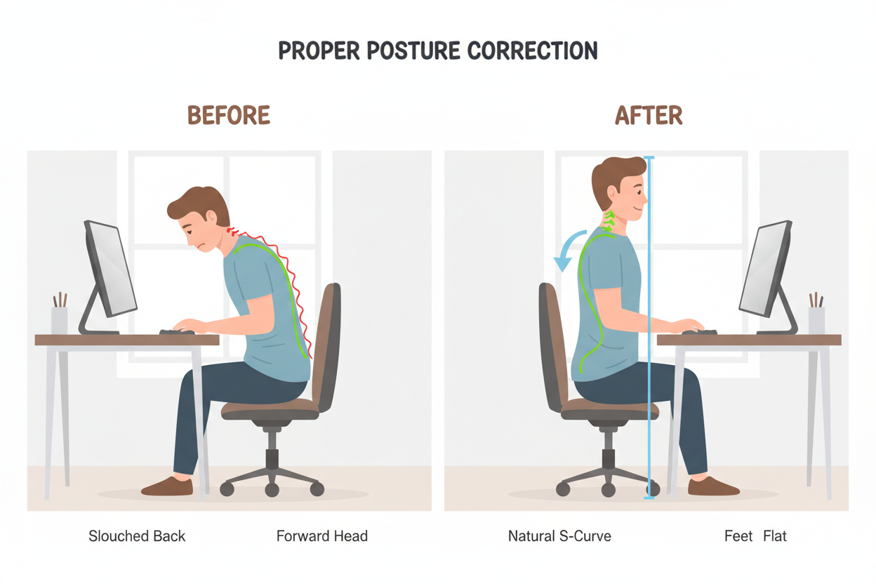 show posture correction