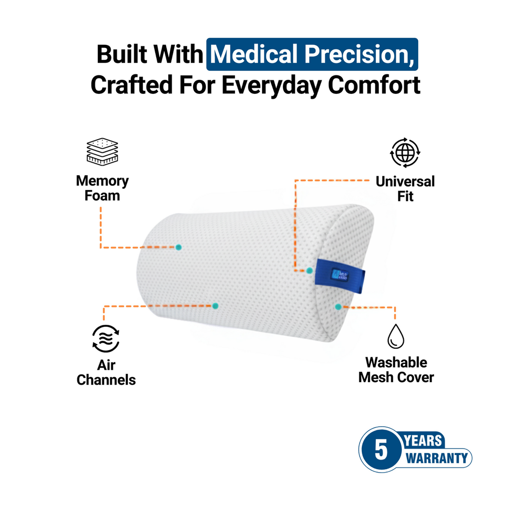 BackGood PostureWise Lumbar Support Roll