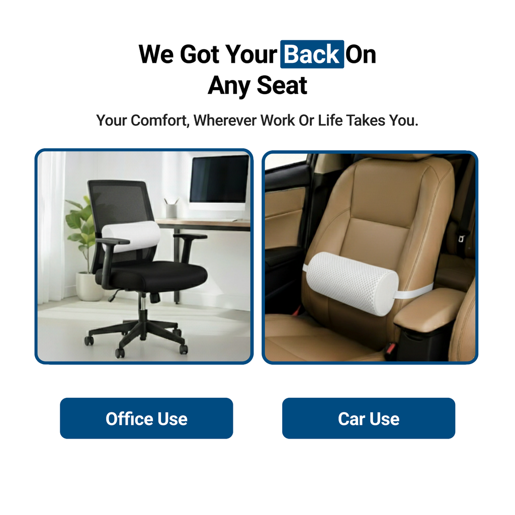 BackGood PostureWise Lumbar Support Roll